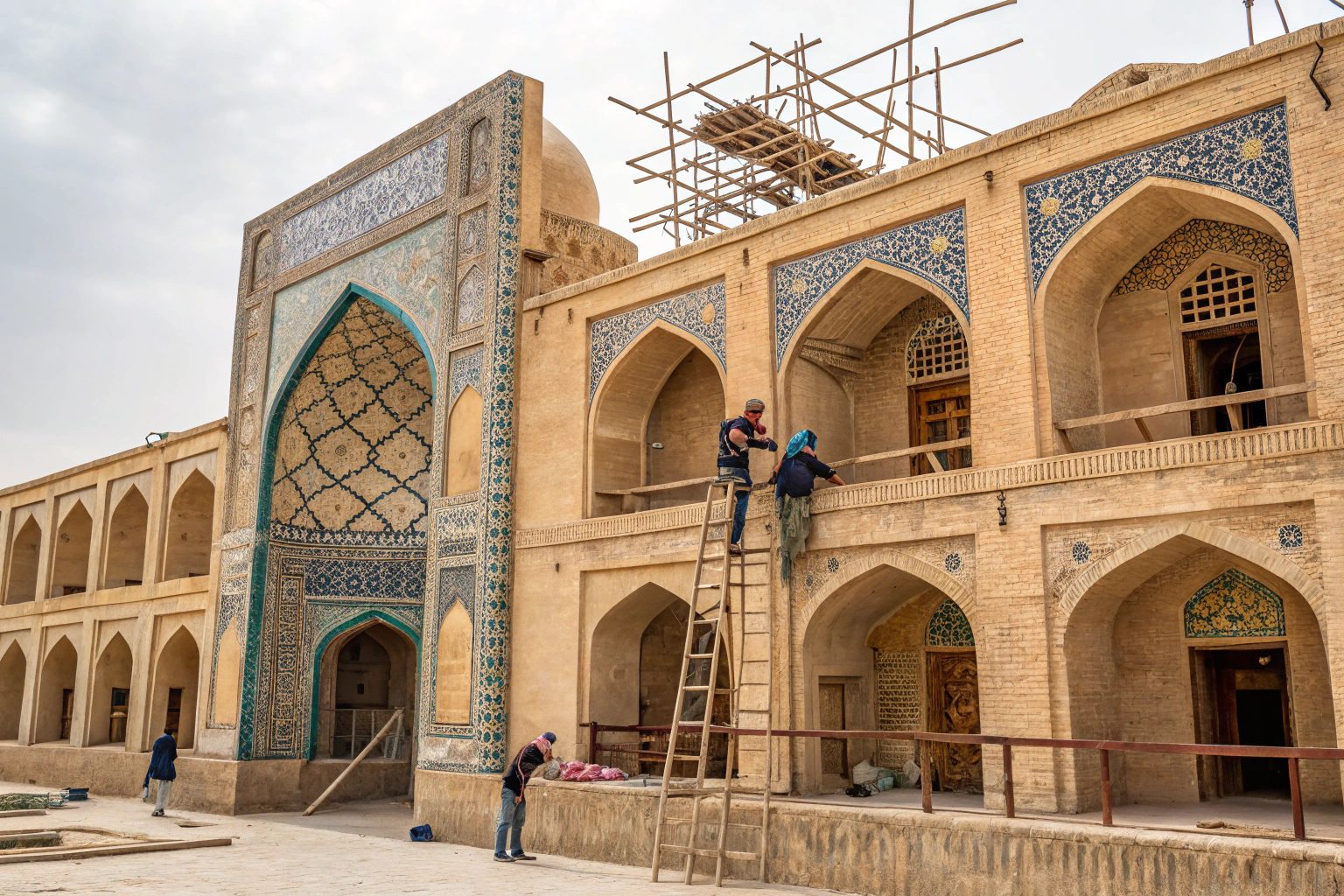 بازسازی نمای ساختمان