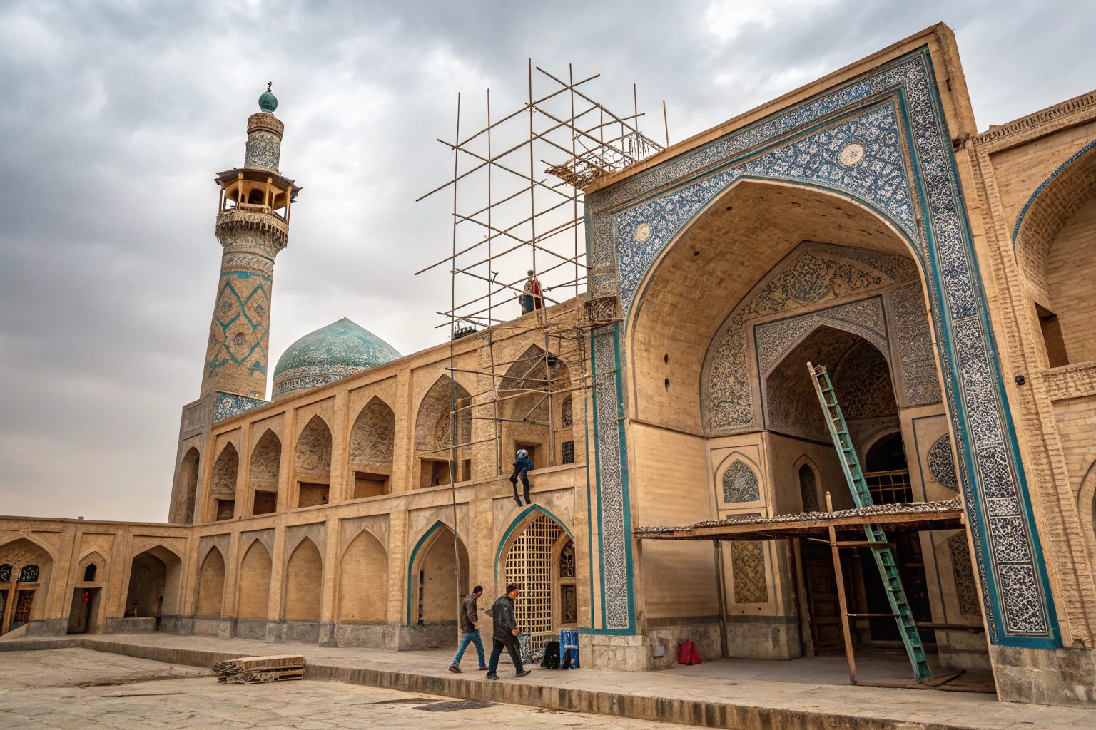 بازسازی نمای ساختمان