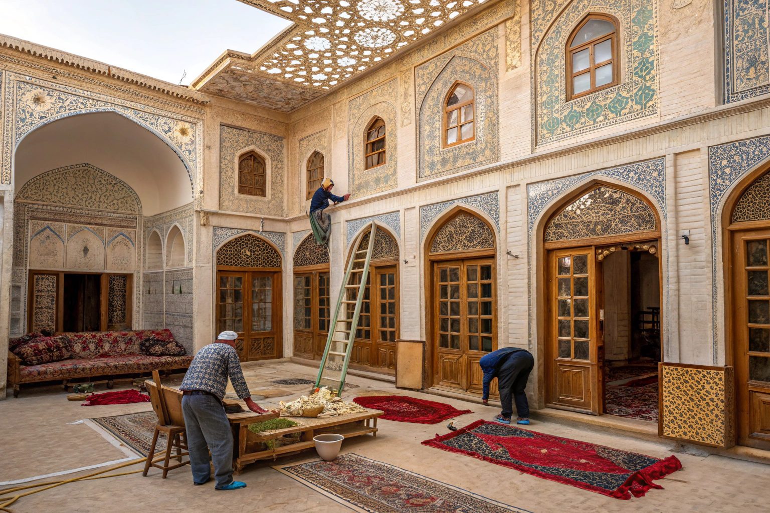 بازسازی خانه مدرن