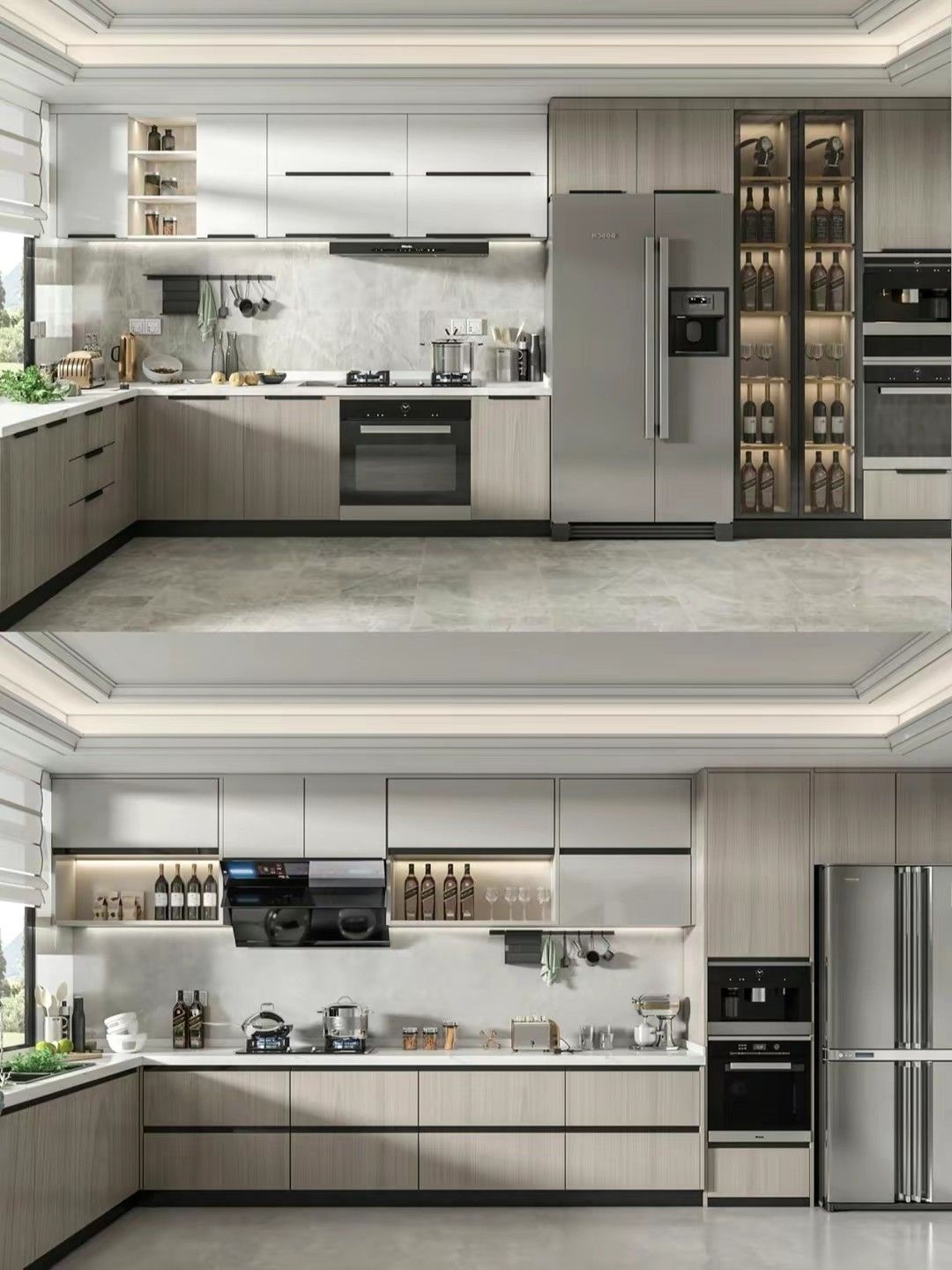 طراحی اختصاصی کابینت و فضای آشپزخانه مدرن