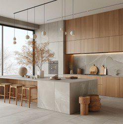 طراحی اختصاصی کابینت و فضای آشپزخانه مدرن