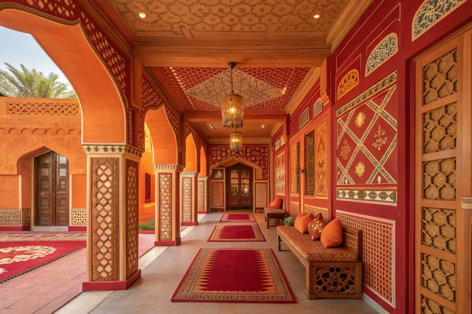 معماری و دکوراسیون داخلی به سبک هندی