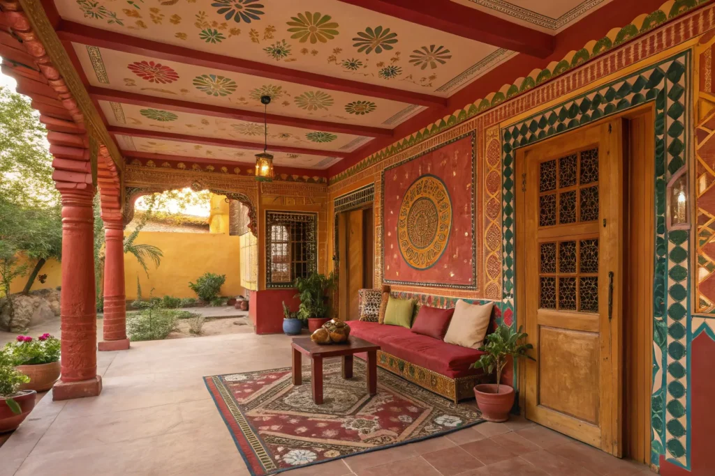معماری و دکوراسیون داخلی به سبک هندی