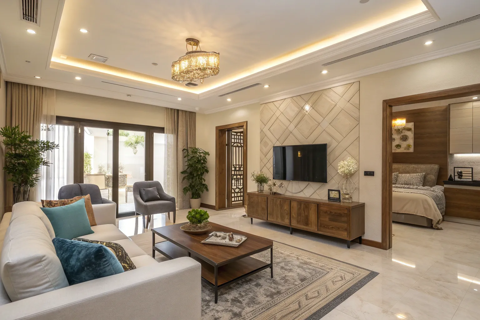 دکوراسیون داخلی ویلای کوچک