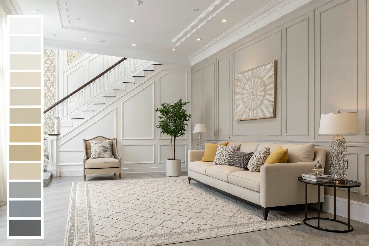 رنگ های خنثی در دکوراسیون داخلی