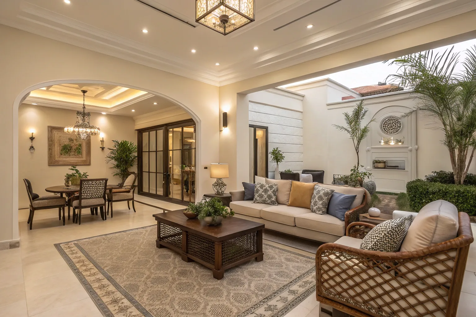 دکوراسیون داخلی ویلای کوچک