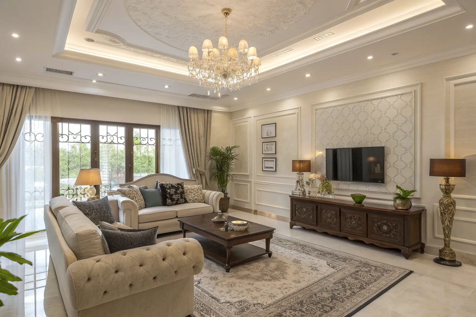 دکوراسیون داخلی ویلای کوچک