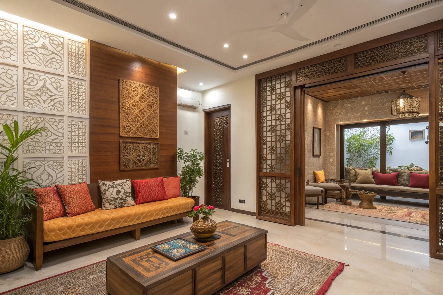معماری و دکوراسیون داخلی به سبک هندی