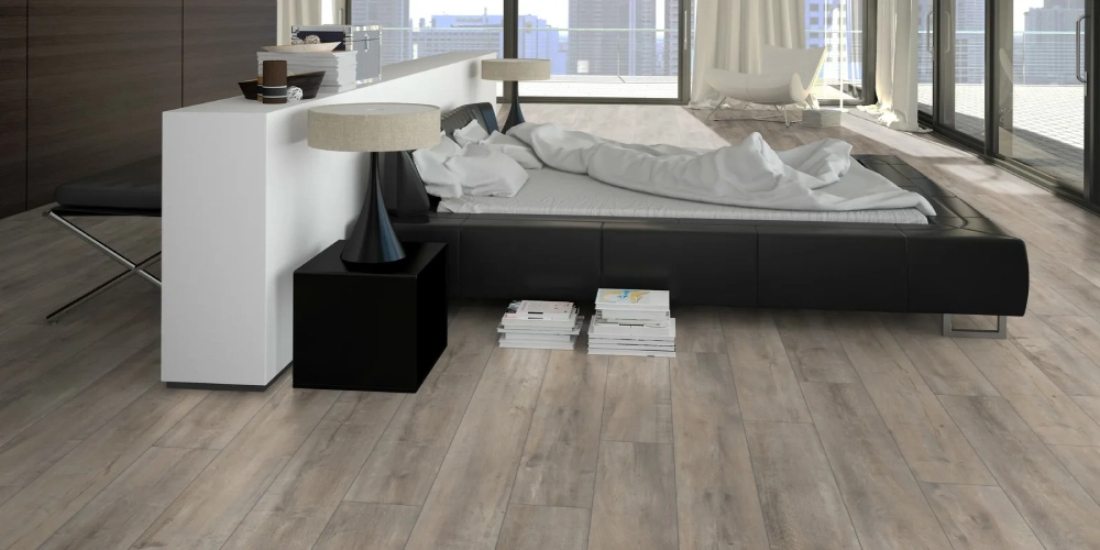 ترکیب رنگ و متریال در بازسازی اتاق خواب مدرن